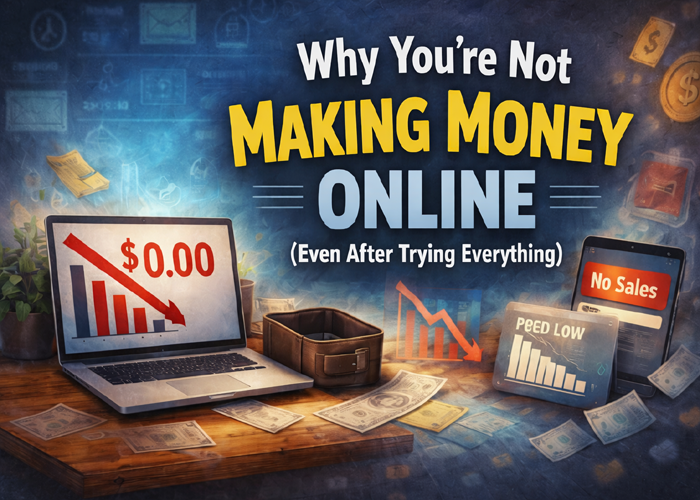 Why You’re Not Making Money Online (Even After Trying Everything)