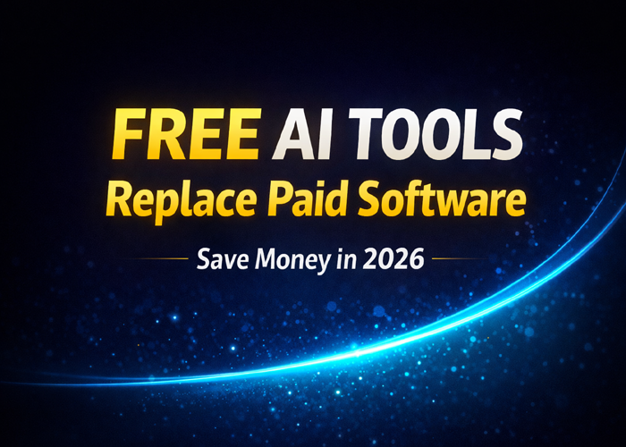 Best Free AI Tools That Can Replace Paid Software in 2026 (Ultimate Guide)