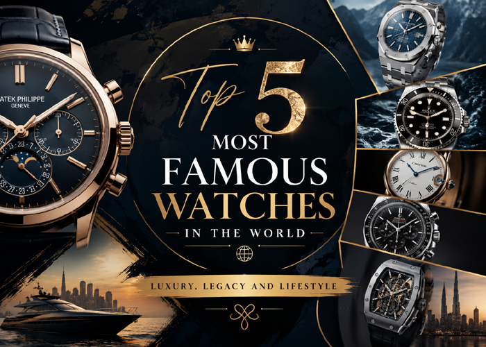 Top 5 Most Famous Watches in the World Luxury, Legacy and Lifestyle