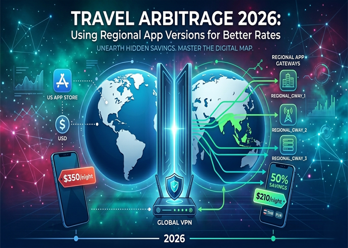 Travel Arbitrage 2026: Using Regional App Versions for Better Rates
